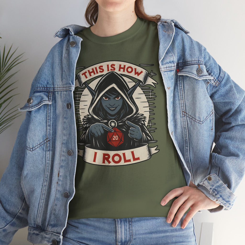 This Is How I Roll D20 T-shirt