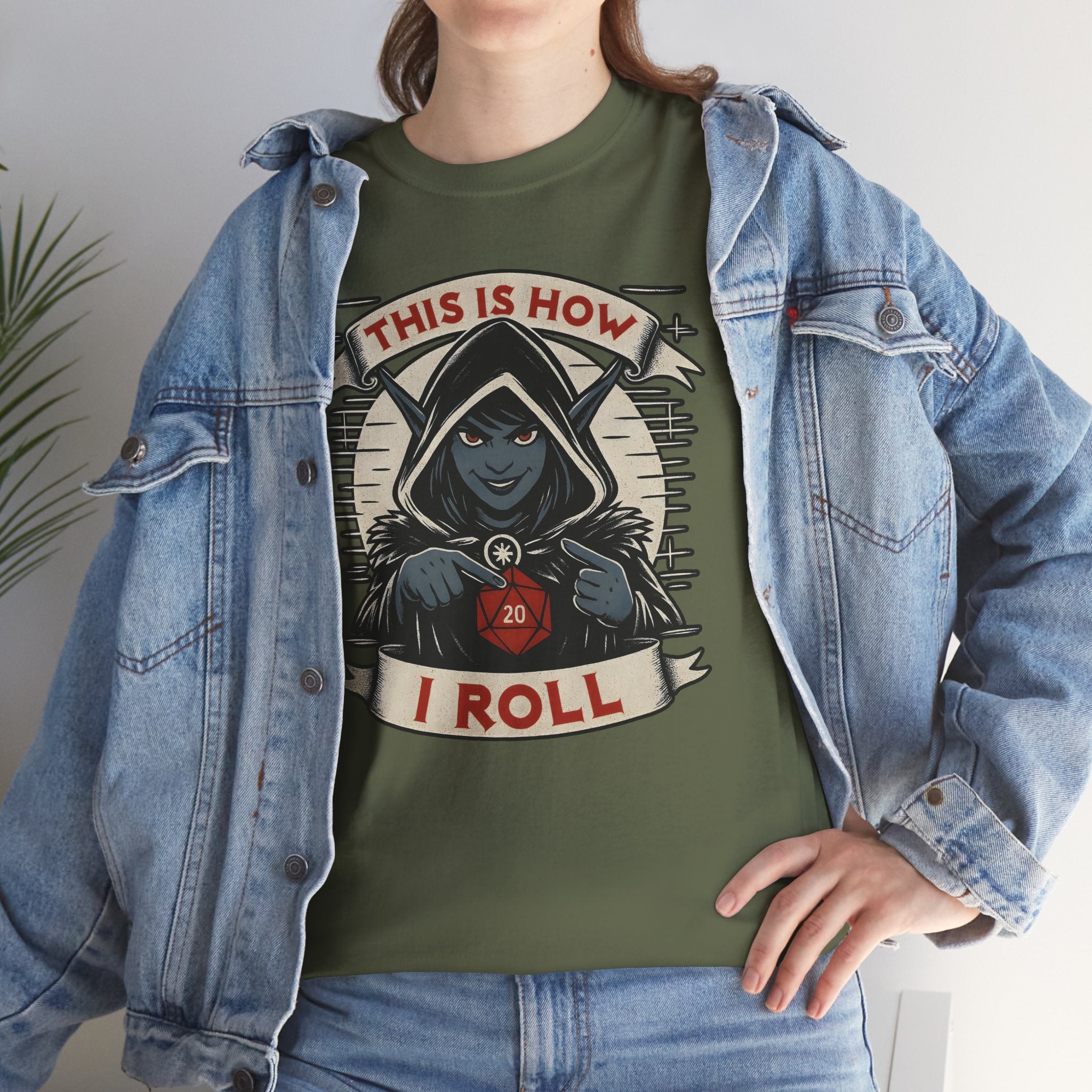 This Is How I Roll D20 T-shirt
