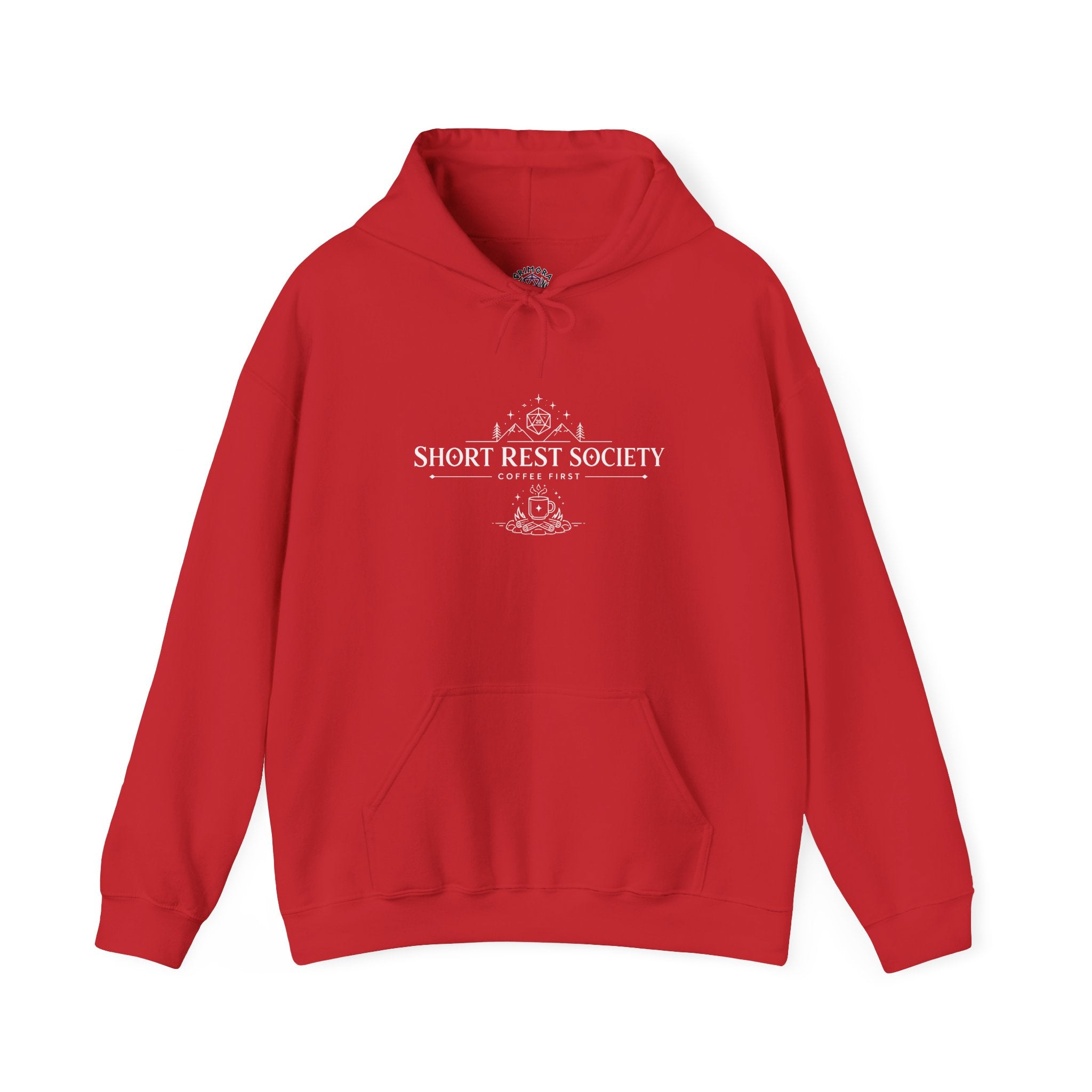 Short Rest Society – Coffee First | Tabletop RPG Hoodie