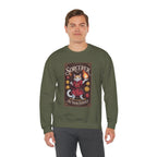 Sorcerer Cat at Your Service D&D Sweatshirt | Cat Lover RPG Gift