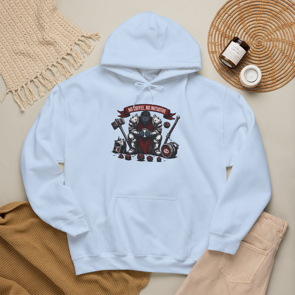 No Coffee, No Initiative | Fantasy RPG Hoodie
