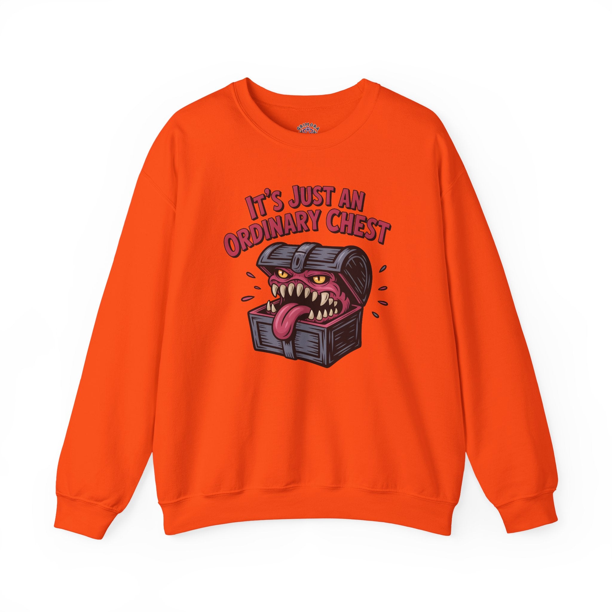"It's Just An Ordinary Chest" — Mimic monster Sweatshirt