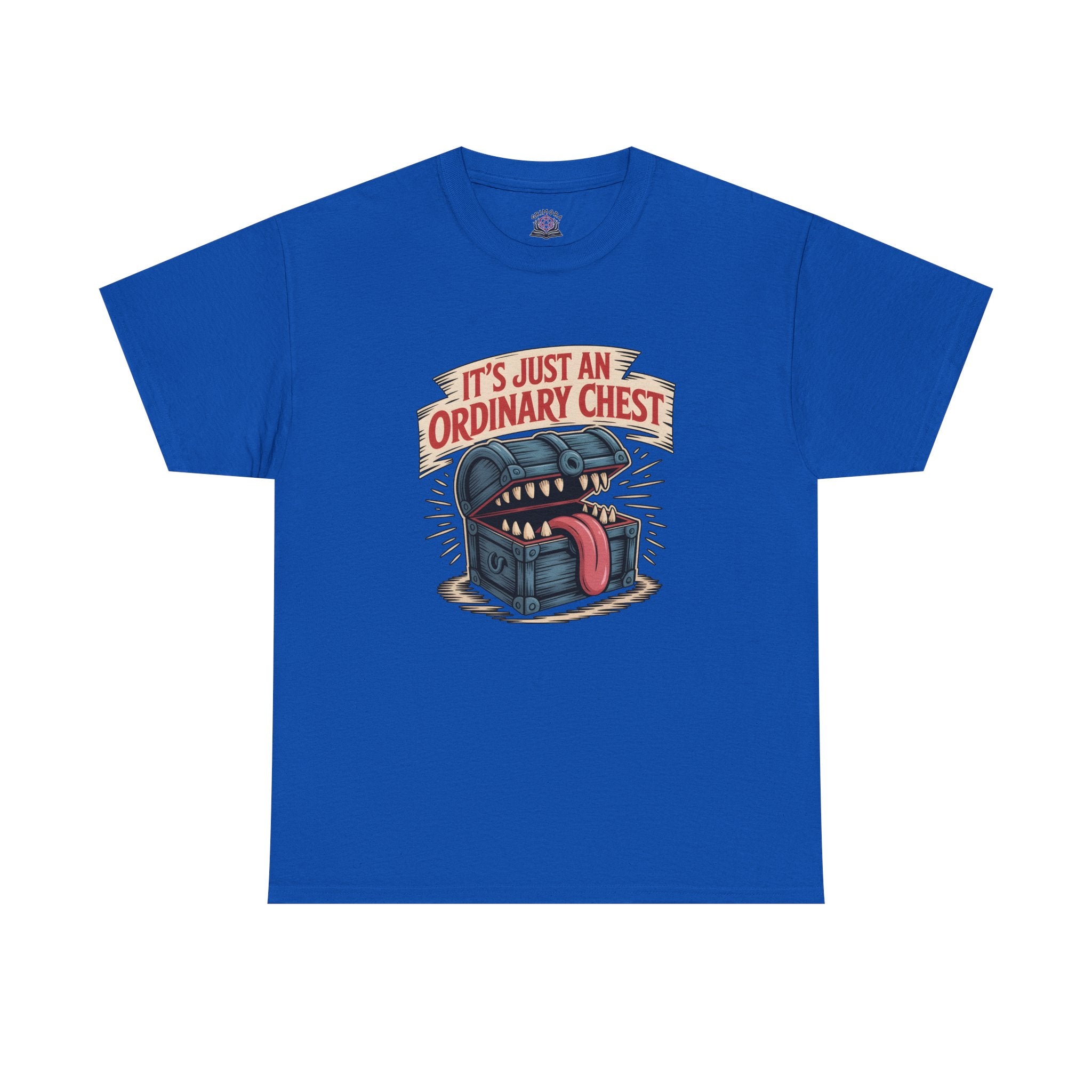 "It's Just An Ordinary Chest" — Mimic monster T-shirt