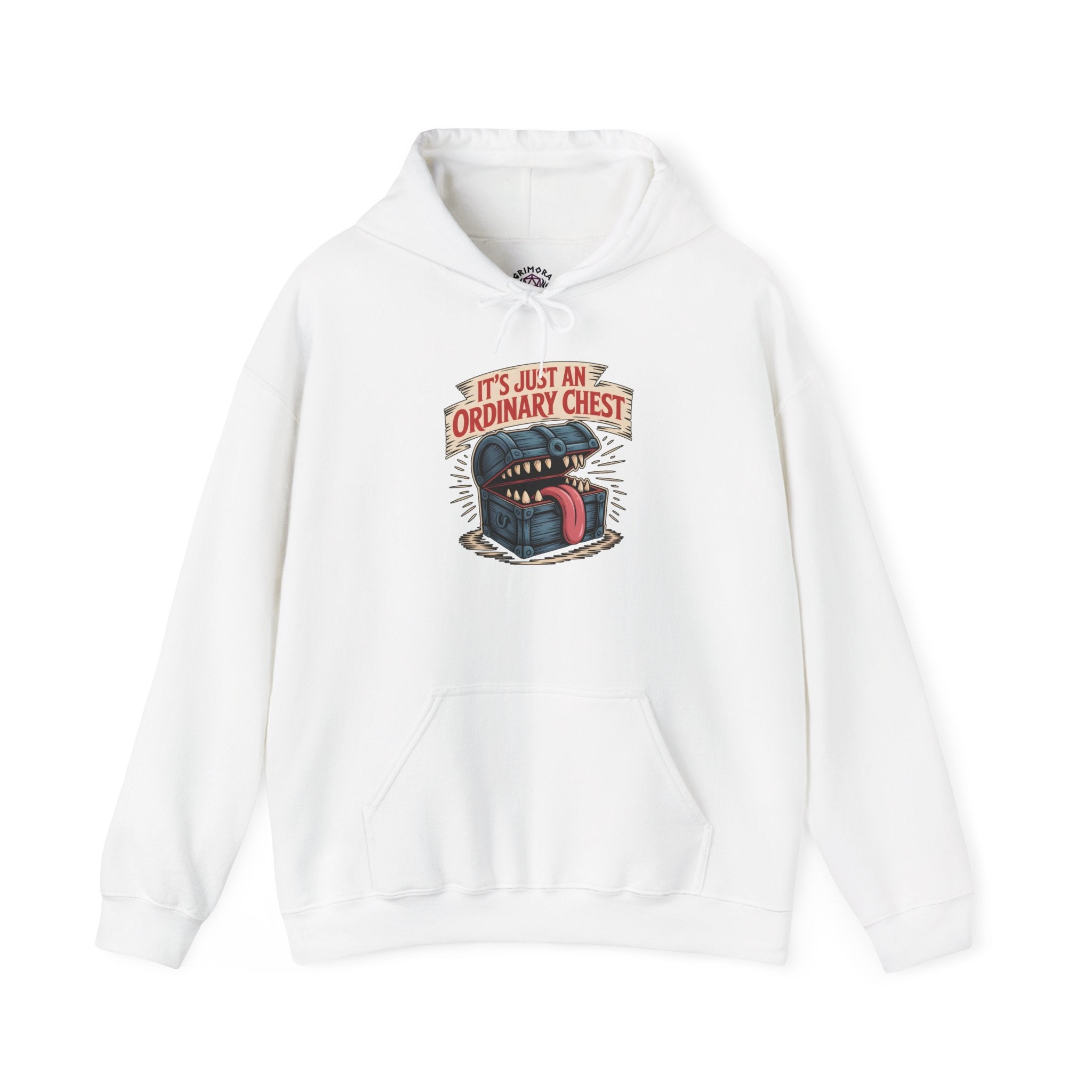 "It's Just An Ordinary Chest" — Mimic monster Hoodie