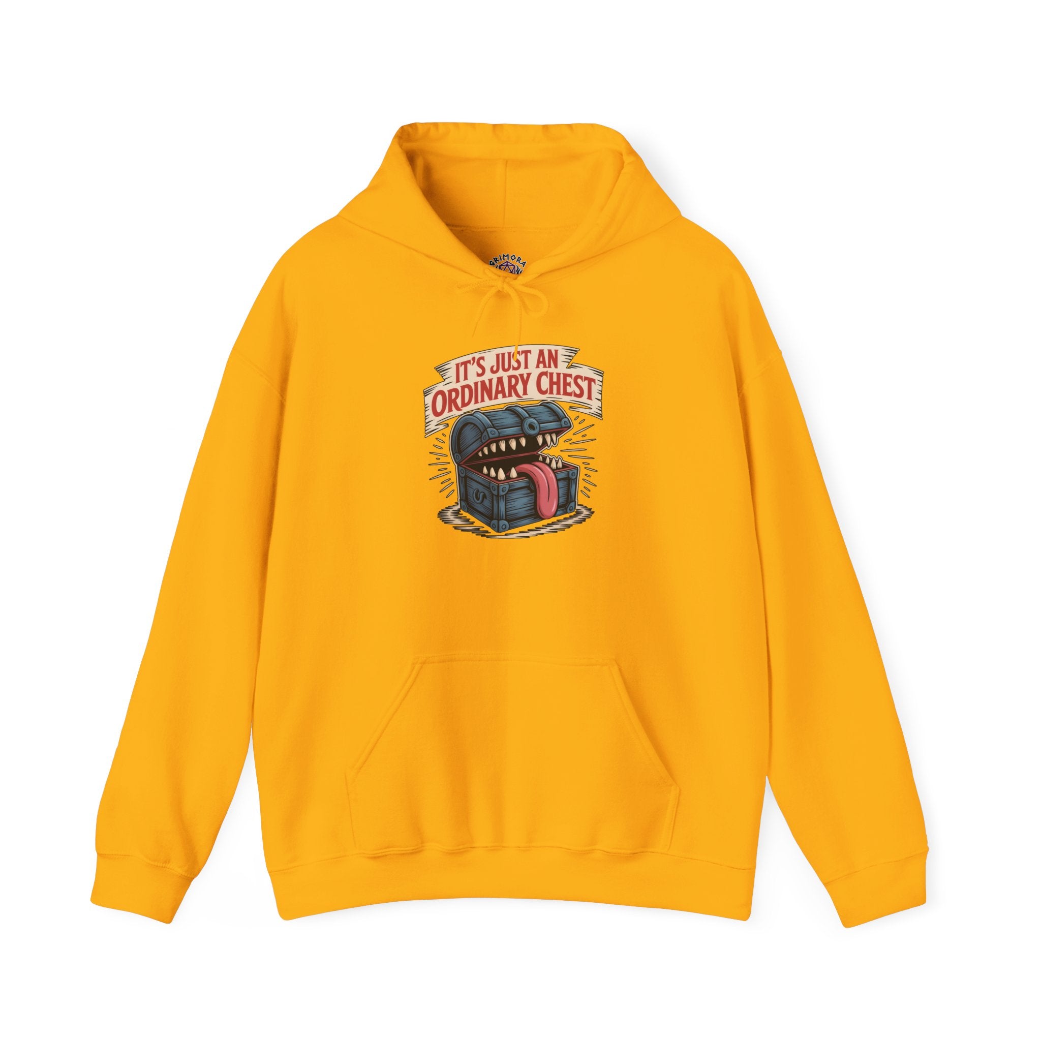 "It's Just An Ordinary Chest" — Mimic monster Hoodie