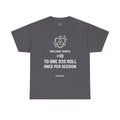 Dice roll plus modifier T-shirt | D20 RPG Personalizable T-shirt