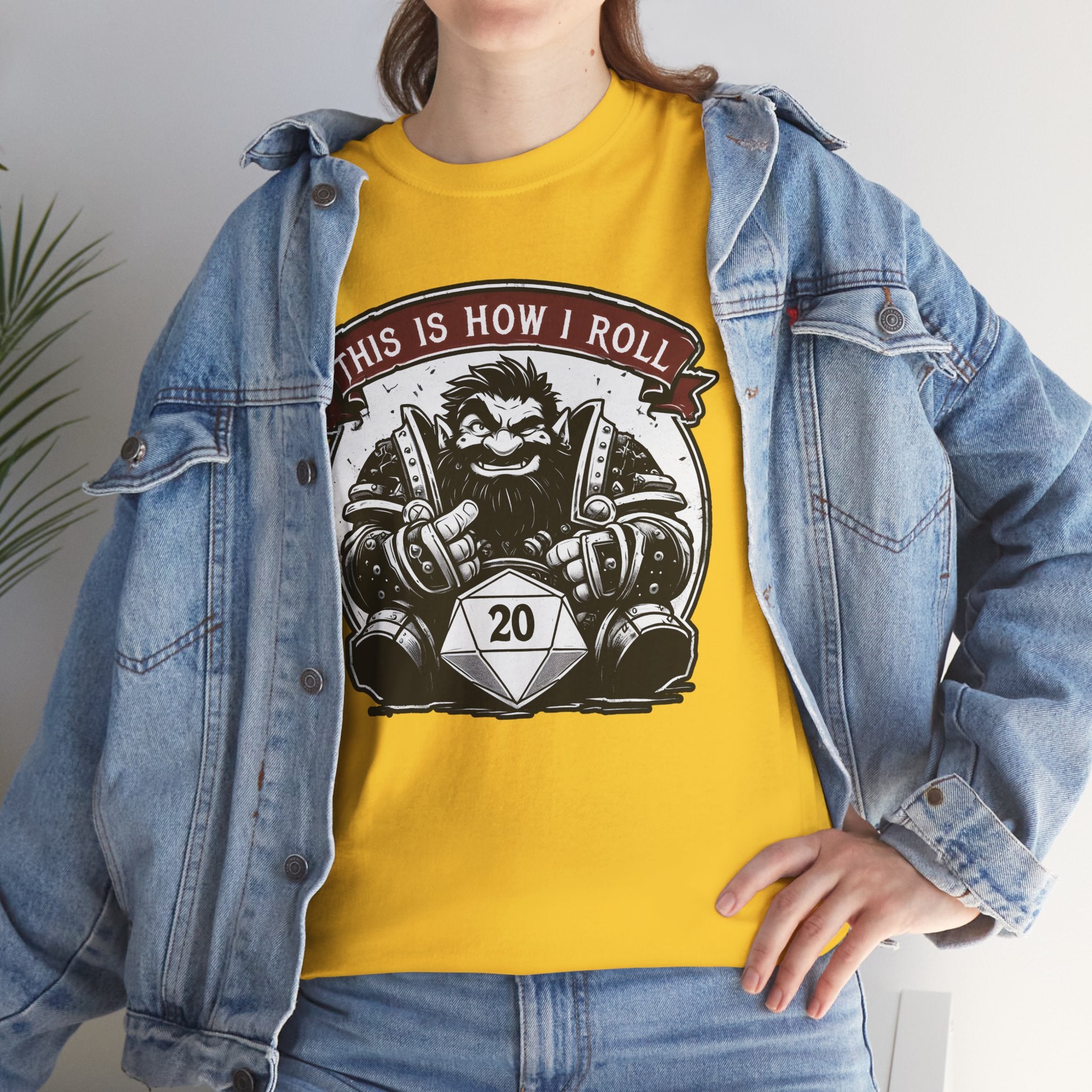 This Is How I Roll D20 T-shirt