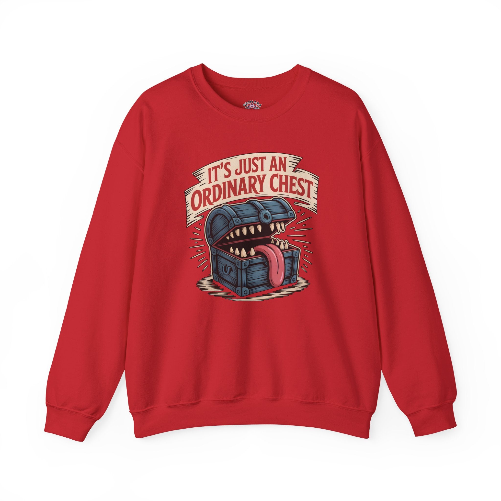"It's Just An Ordinary Chest" — Mimic monster Sweatshirt