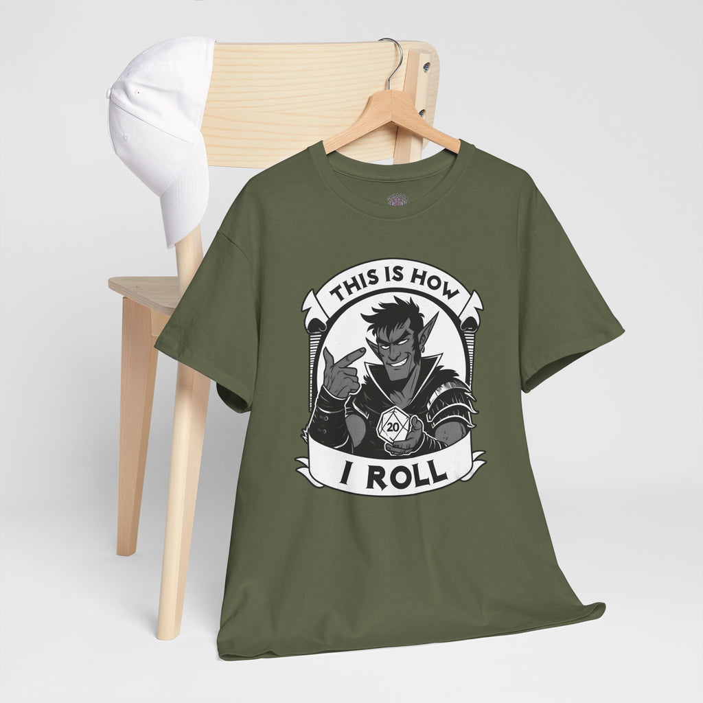 This Is How I Roll D20 T-shirt
