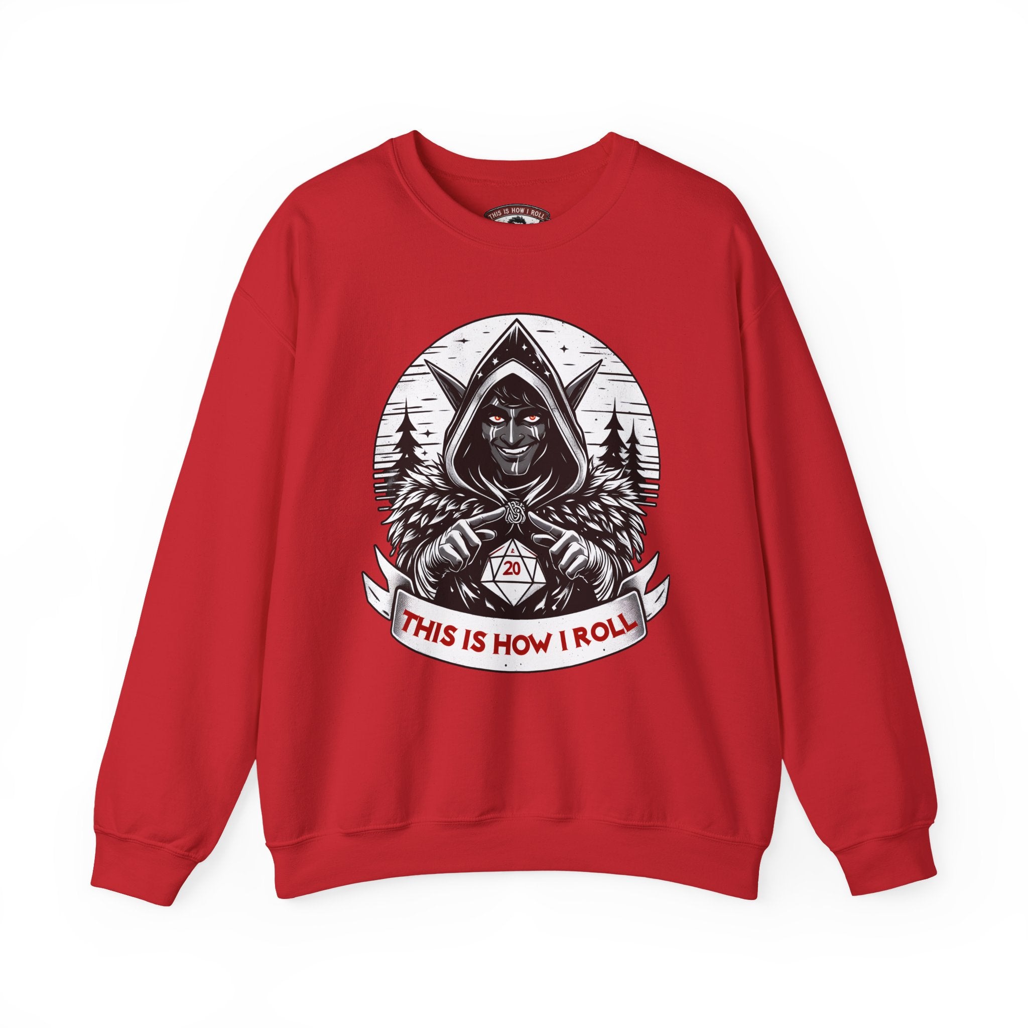 This Is How I Roll D20 Sweatshirt