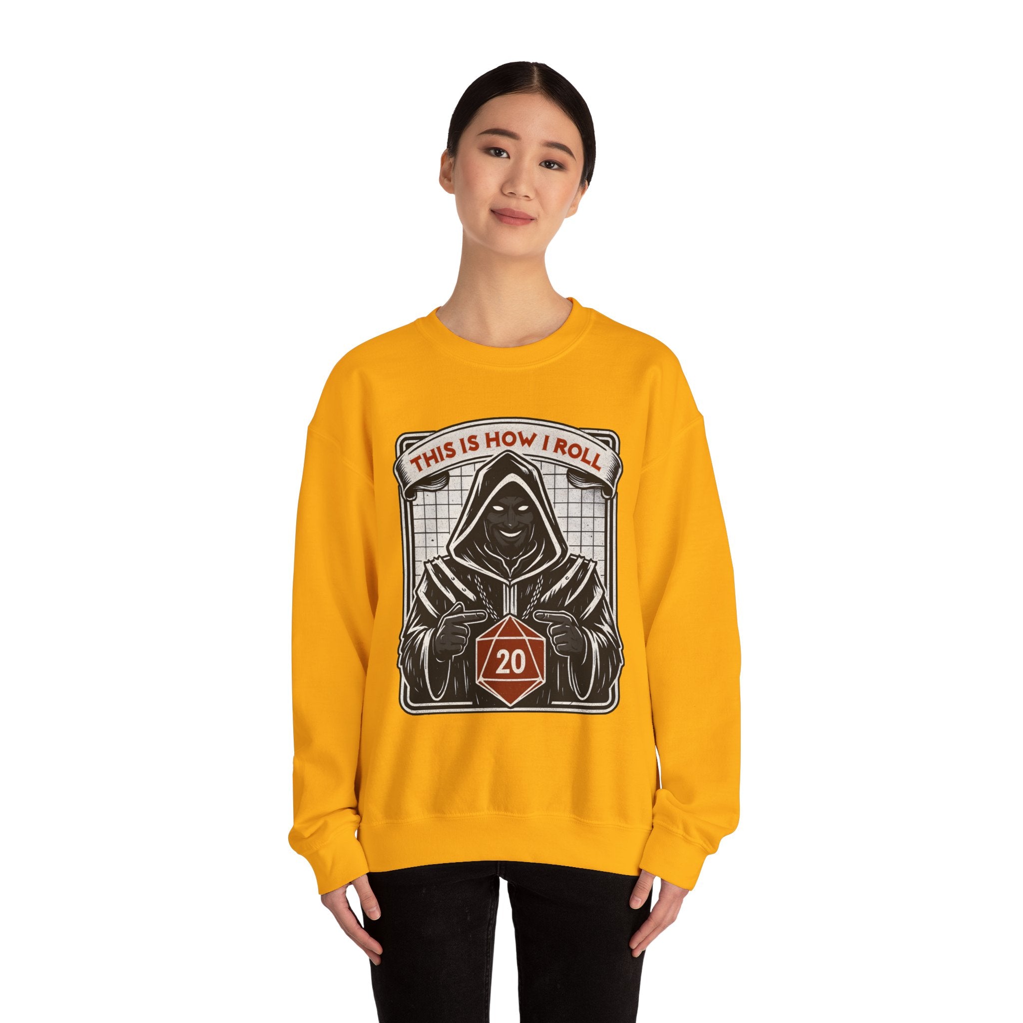 This Is How I Roll D20 Sweatshirt