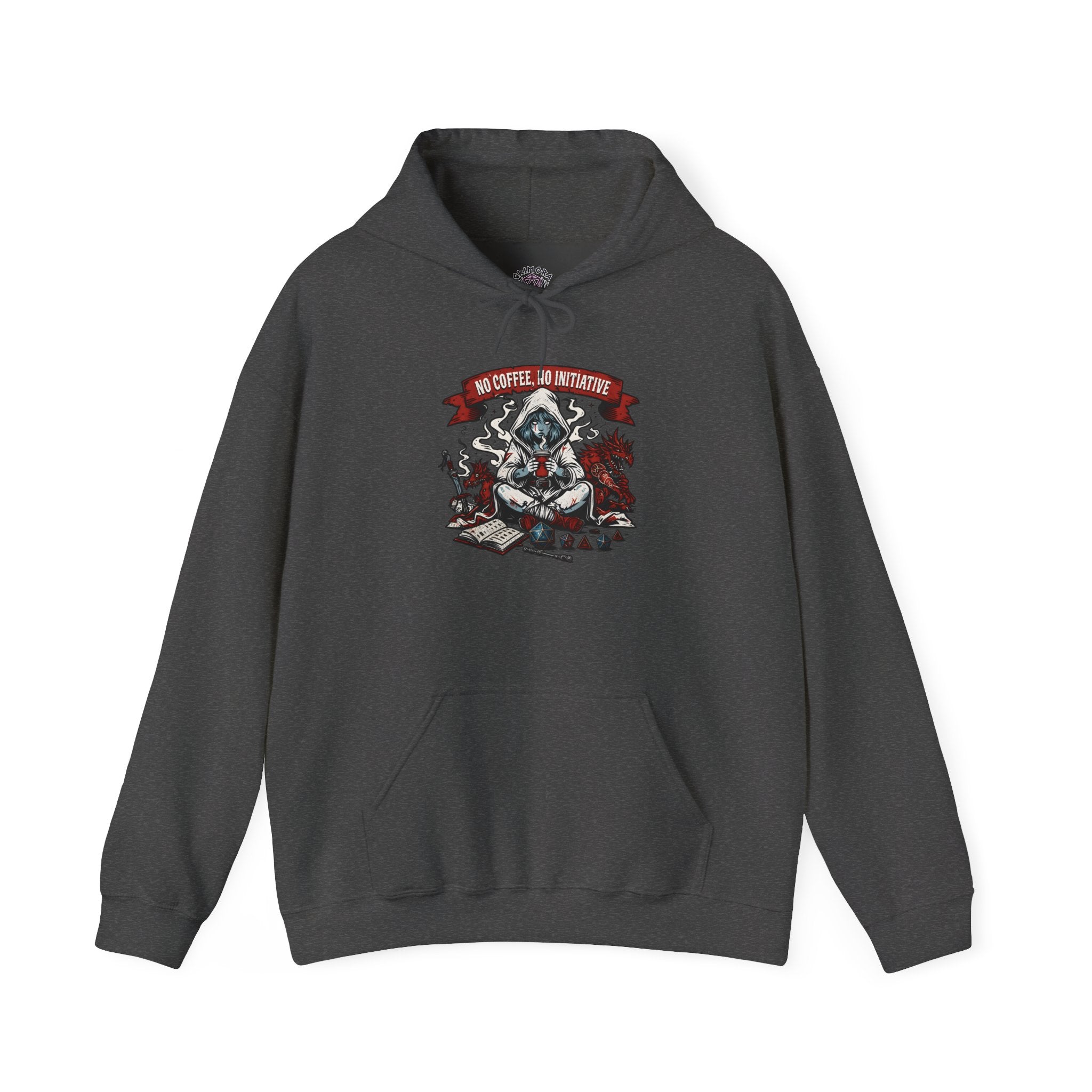 No Coffee, No Initiative | Fantasy RPG Hoodie