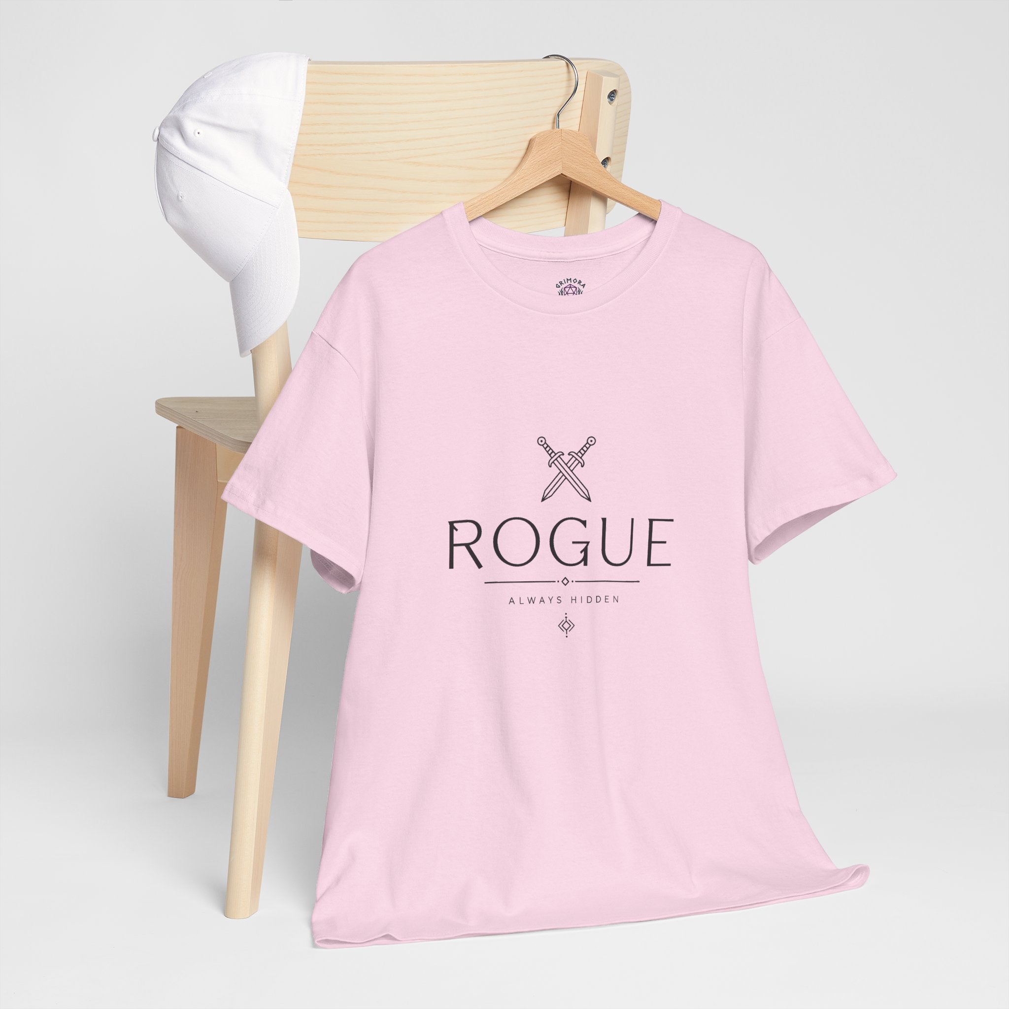 Rogue – Always Hidden | DnD class T-shirt