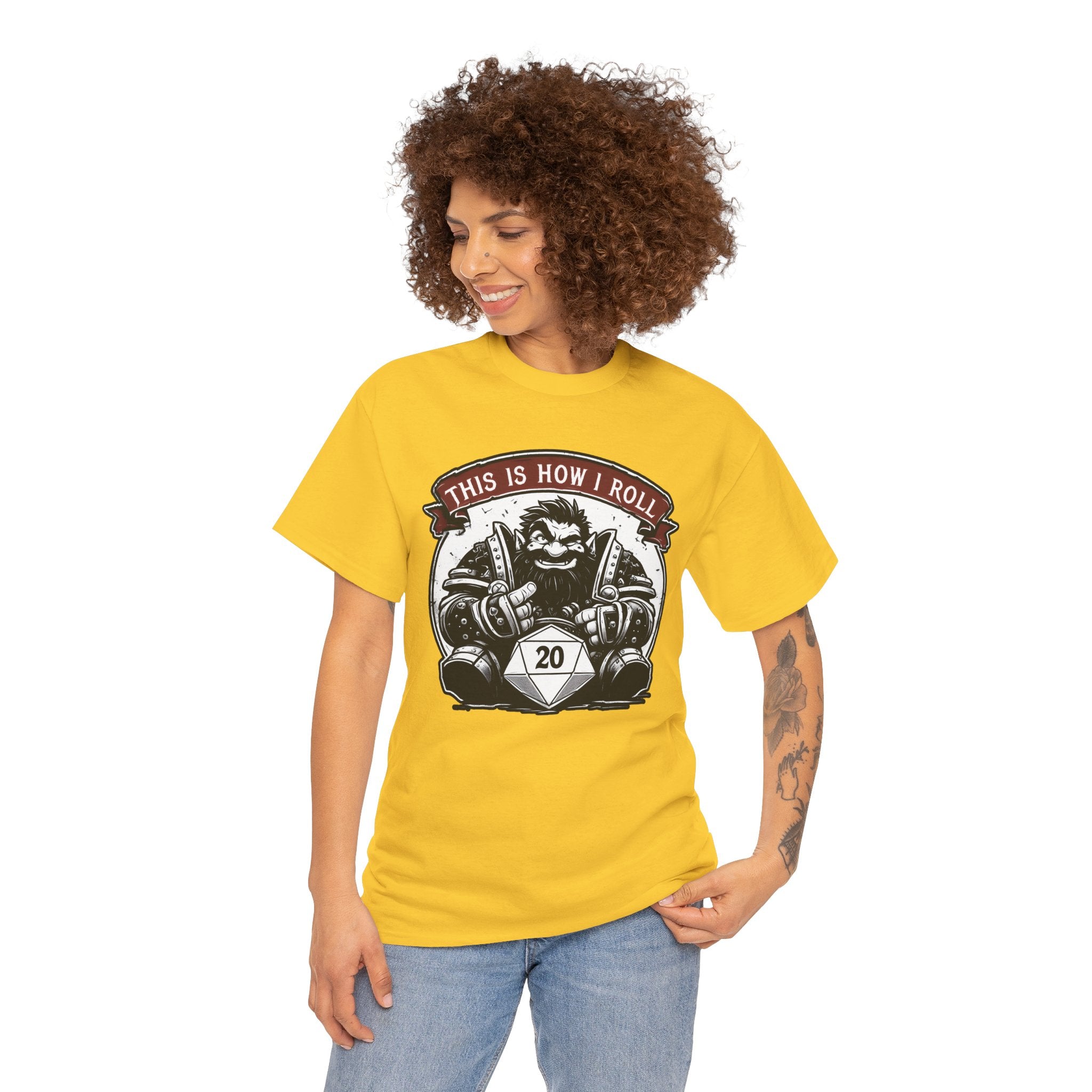 This Is How I Roll D20 T-shirt