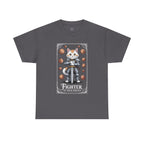 Fighter Cat at Your Service D&D T-shirt | Cat Lover RPG Gift