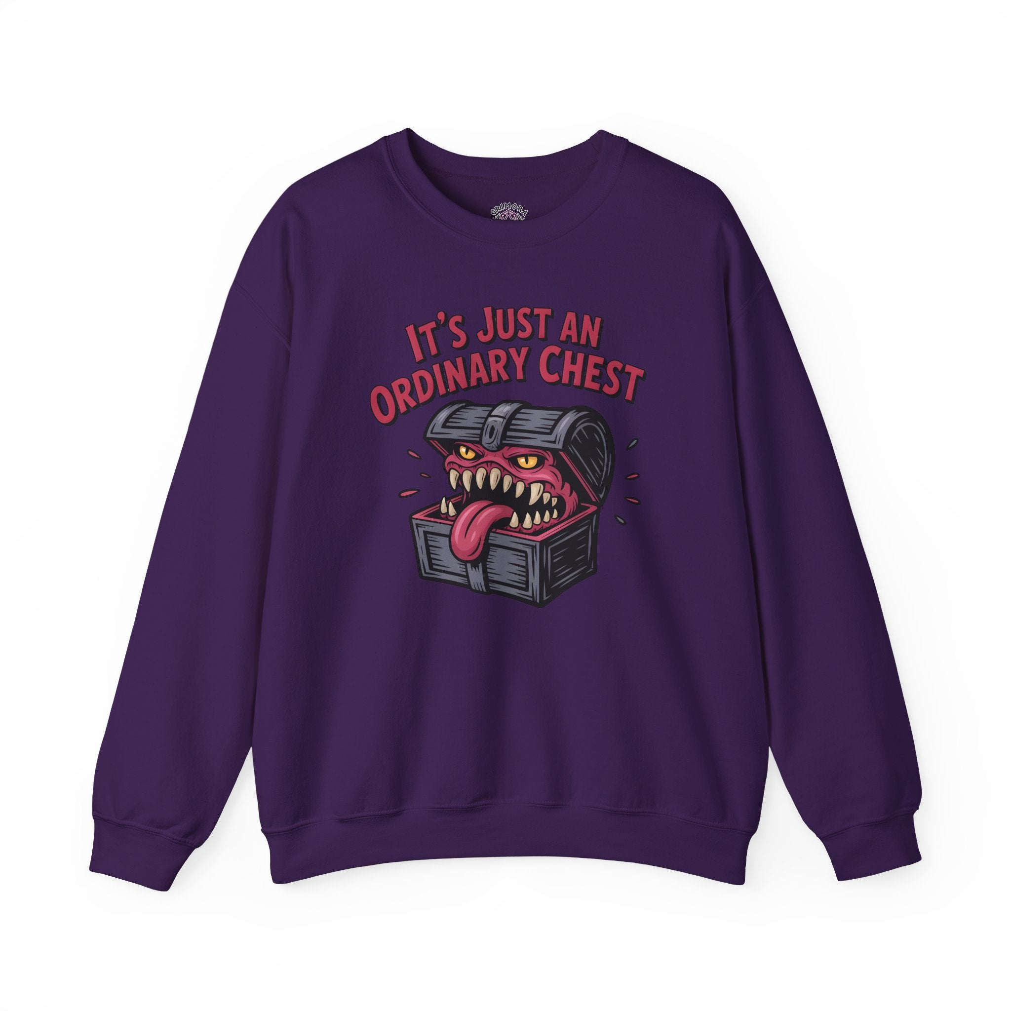 "It's Just An Ordinary Chest" — Mimic monster Sweatshirt