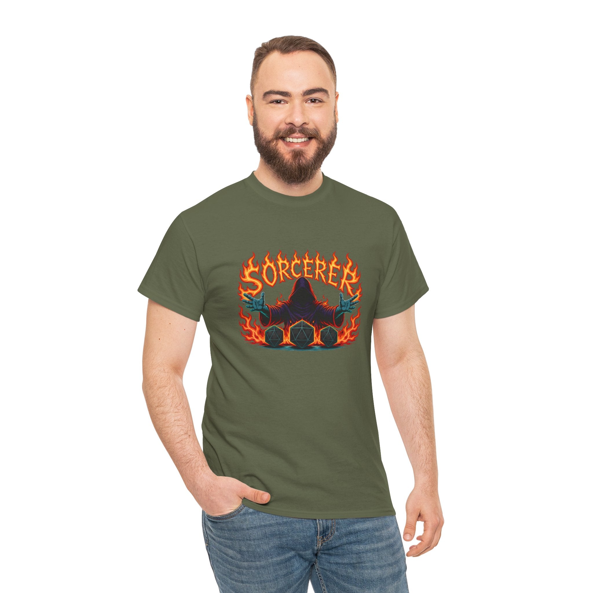 Sorcerer – Born Magical | DnD class T-shirt