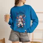 Barbarian Cat at Your Serivece D&D Sweatshirt | Cat Lover RPG Gift