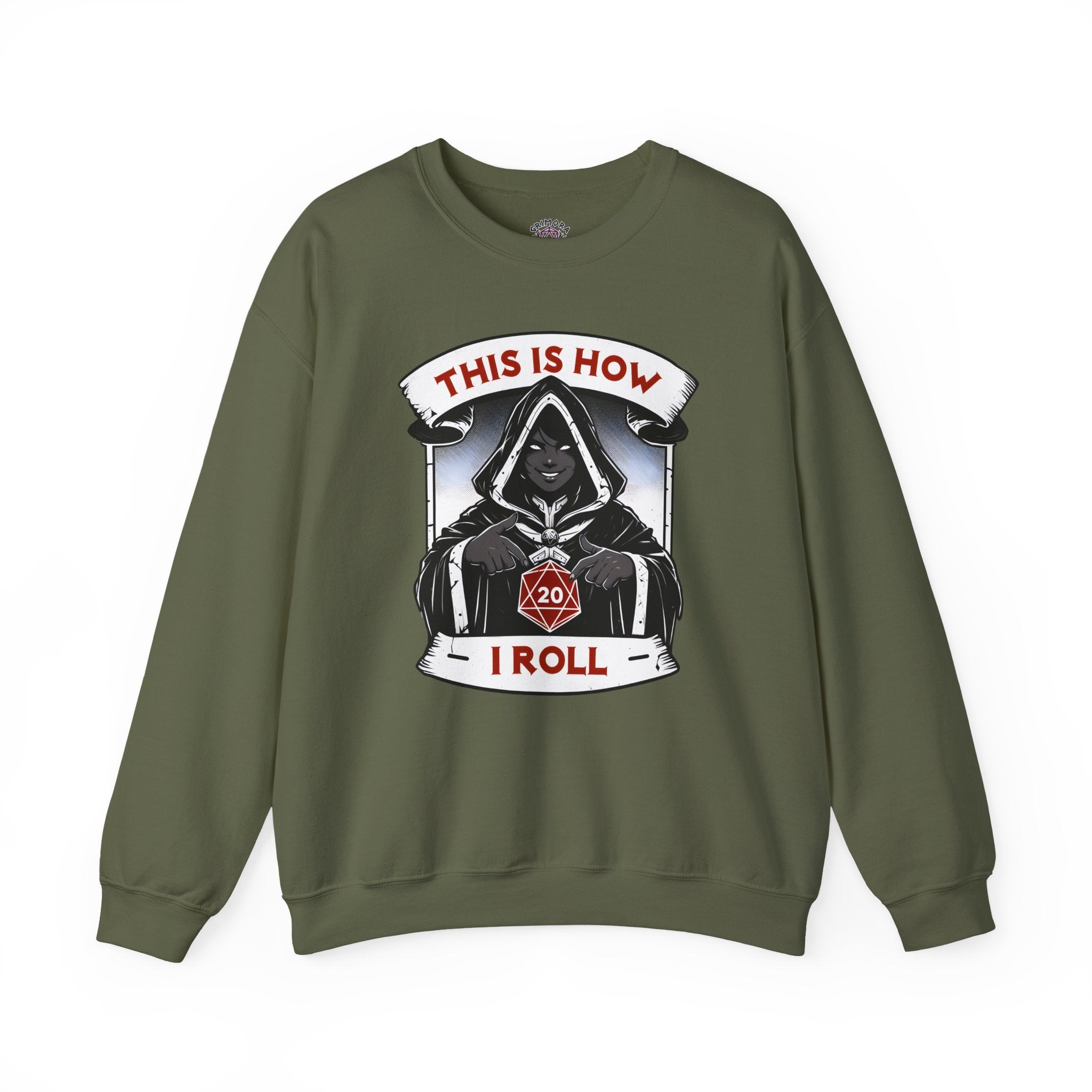 This Is How I Roll D20 Sweatshirt