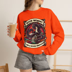 Book Worm? I Am a Book Dragon, Fantasy Reader Sweatshirt