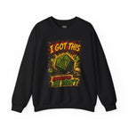 D20 roll, natural 1 Sweatshirt