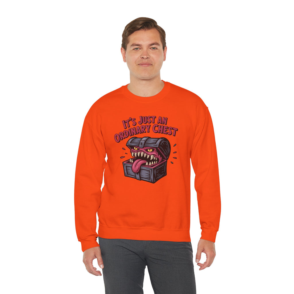 "It's Just An Ordinary Chest" — Mimic monster Sweatshirt