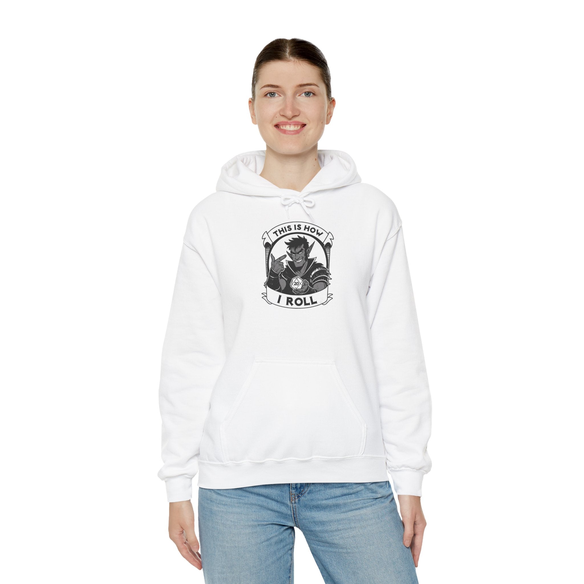 This Is How I Roll D20 Hoodie