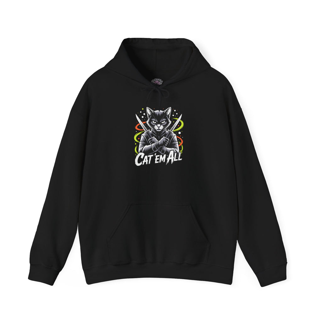 Cat 'Em All Hoodie