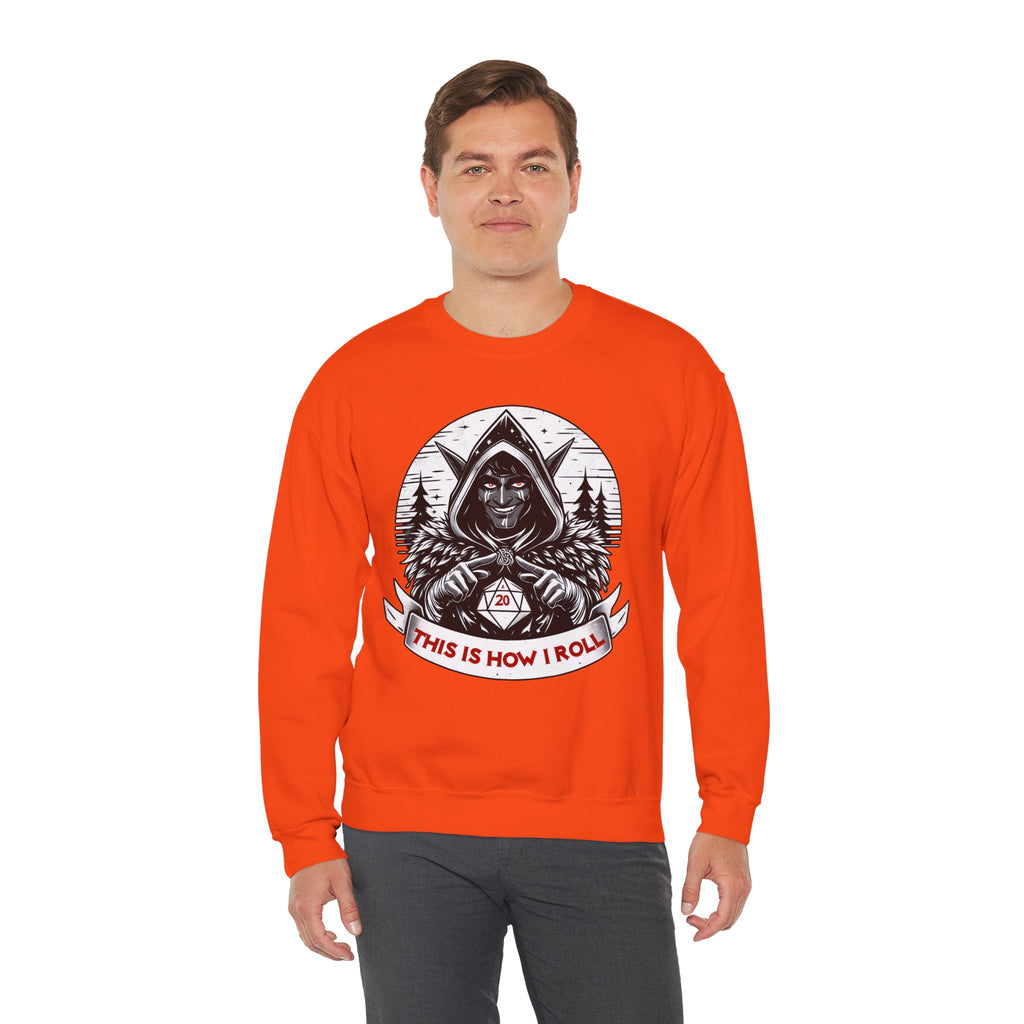 This Is How I Roll D20 Sweatshirt