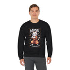 Monk Cat at Your Service D&D Sweatshirt | Cat Lover RPG Gift