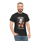 Monk Cat at Your Service D&D T-shirt | Cat Lover RPG Gift
