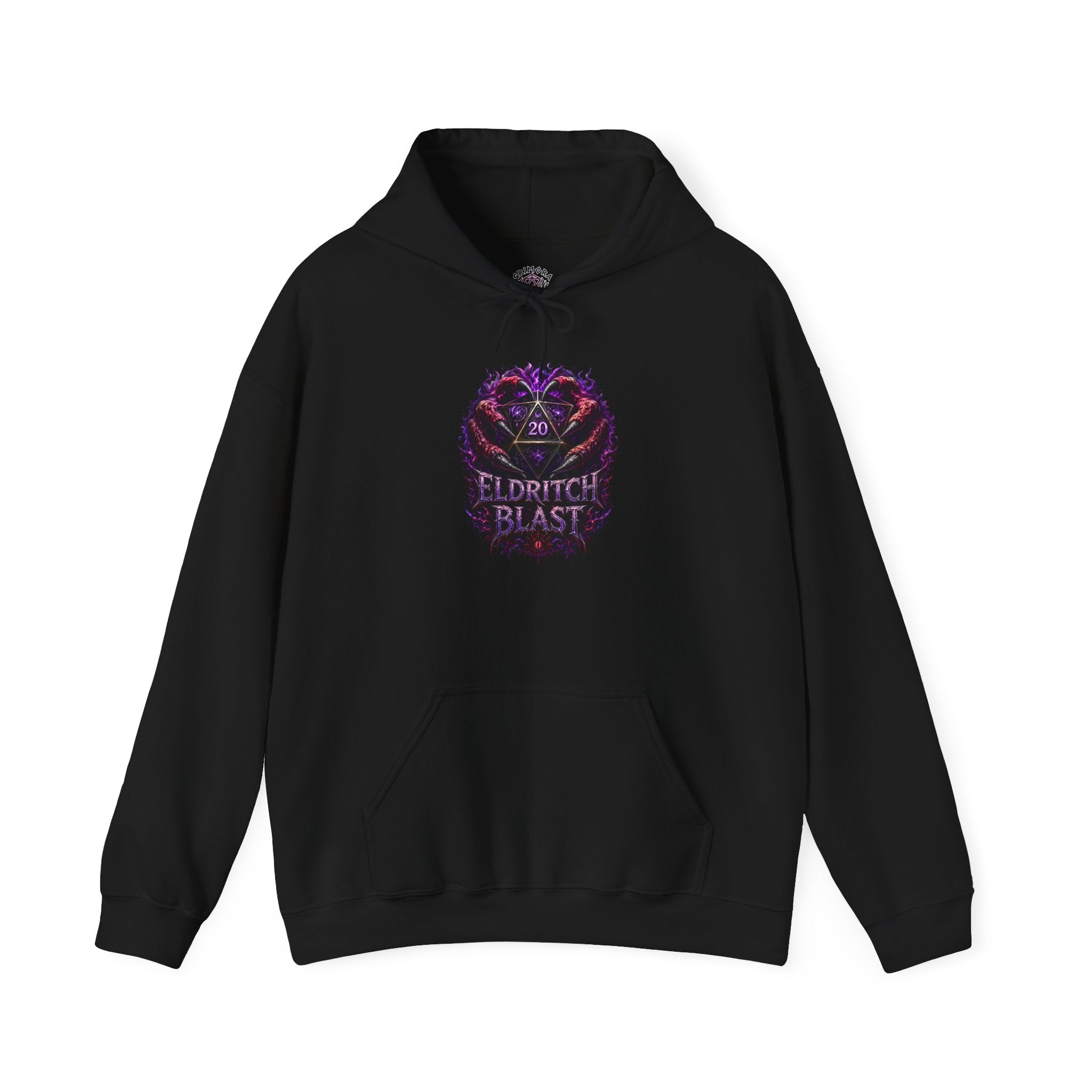 Eldritch Blast – The Patron Always Answers | Fantasy RPG D20 Hoodie