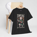 Druid Cat at Your Serivece D&D T-shirt | Cat Lover RPG Gift