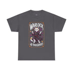 Warlock Cat at Your Serivece D&D T-shirt | Cat Lover RPG Gift