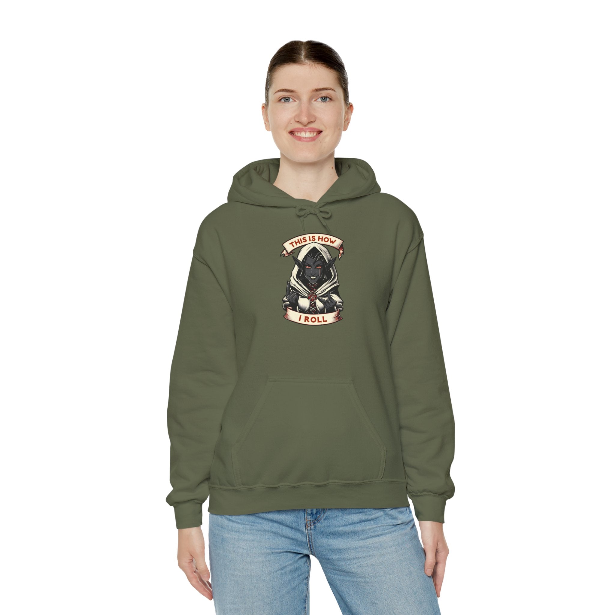 This Is How I Roll D20 Hoodie