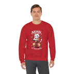 Monk Cat at Your Service D&D Sweatshirt | Cat Lover RPG Gift