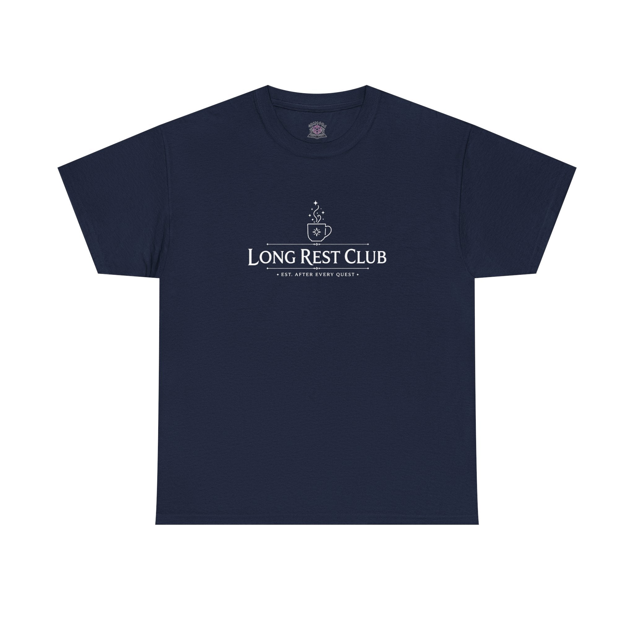 Long Rest Club – Est. After Every Quest | Fantasy RPG T-shirt