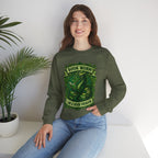 Book Worm? I Am a Book Dragon, Fantasy Reader Sweatshirt