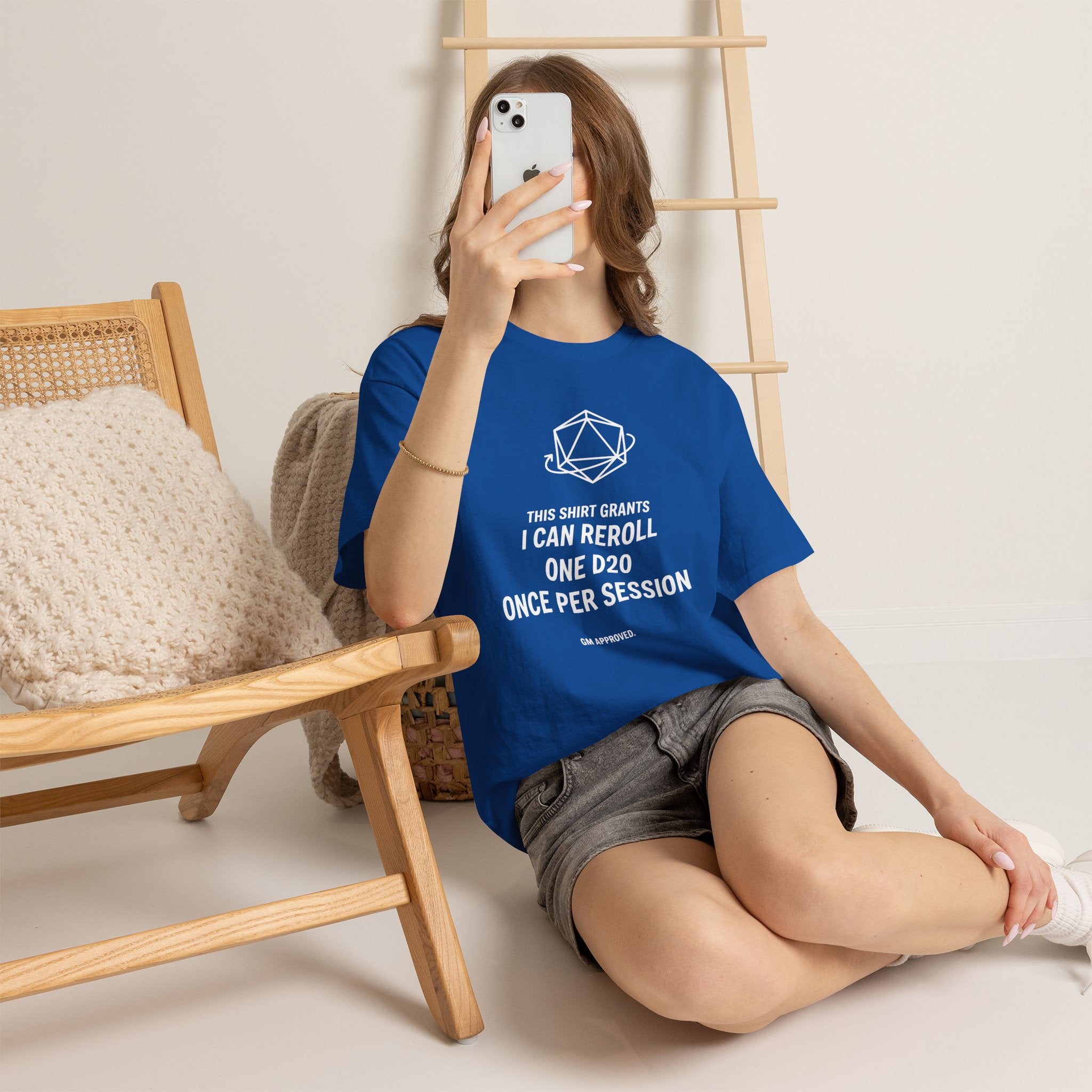 Reroll T-shirt | RPG Personalizable T-shirt