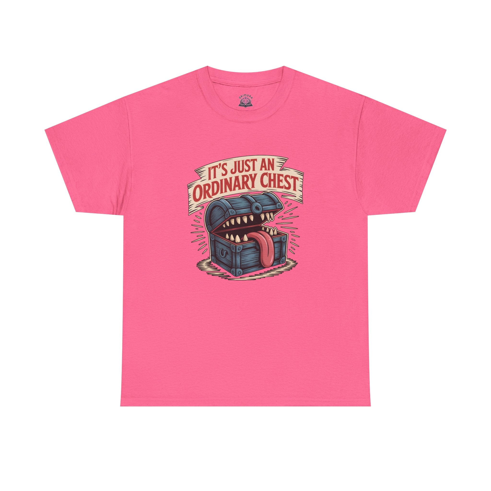 "It's Just An Ordinary Chest" — Mimic monster T-shirt