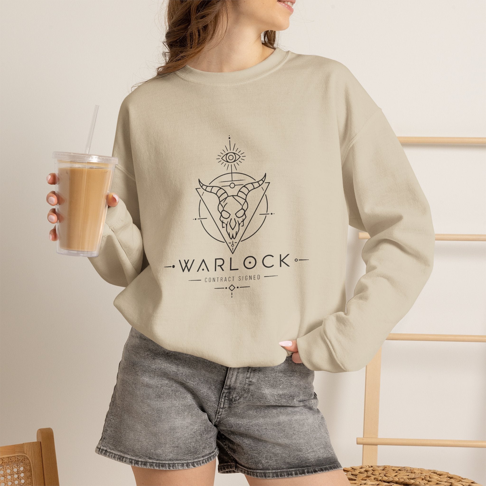 Warlock – Contract Signed | DnD class Sweatshirt
