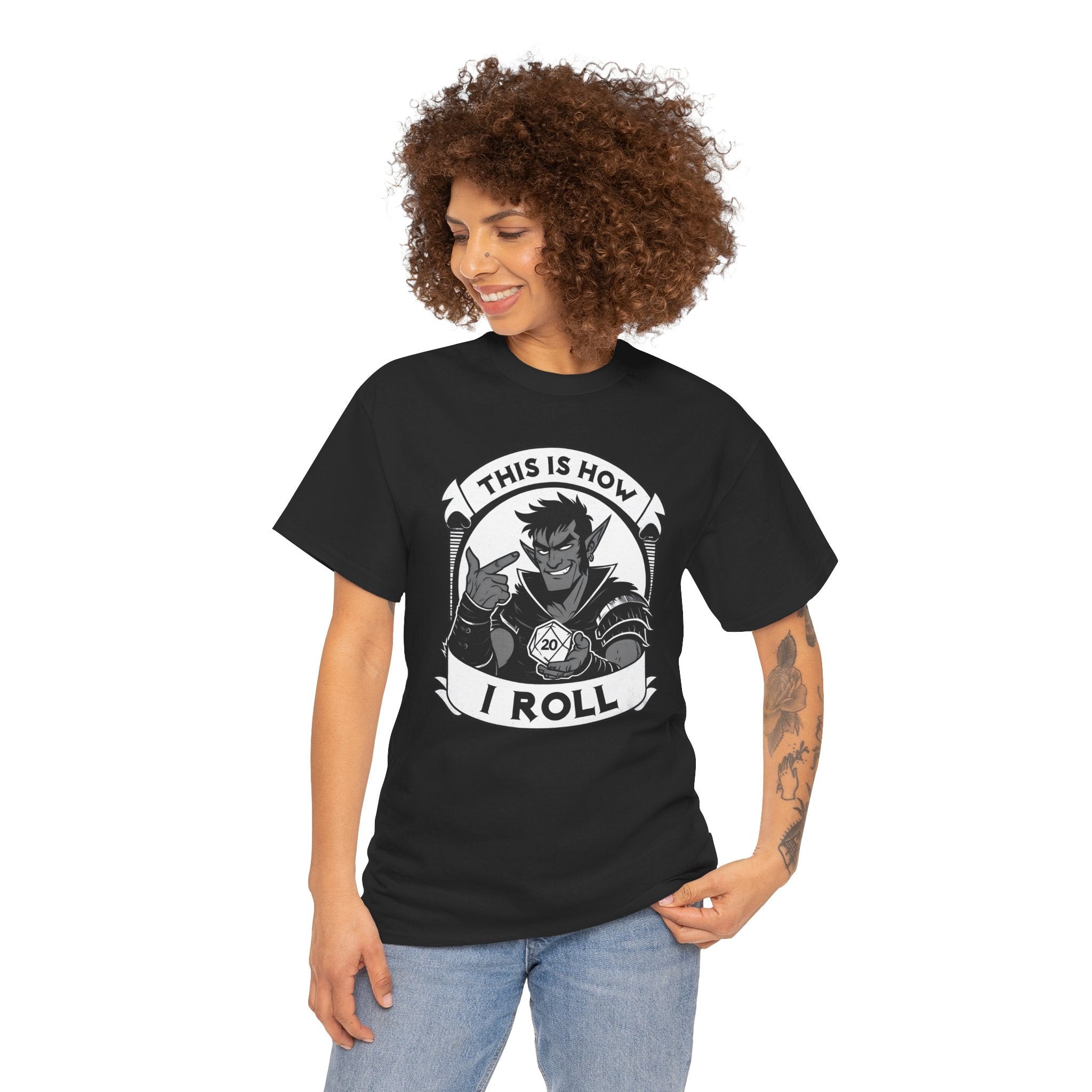 This Is How I Roll D20 T-shirt