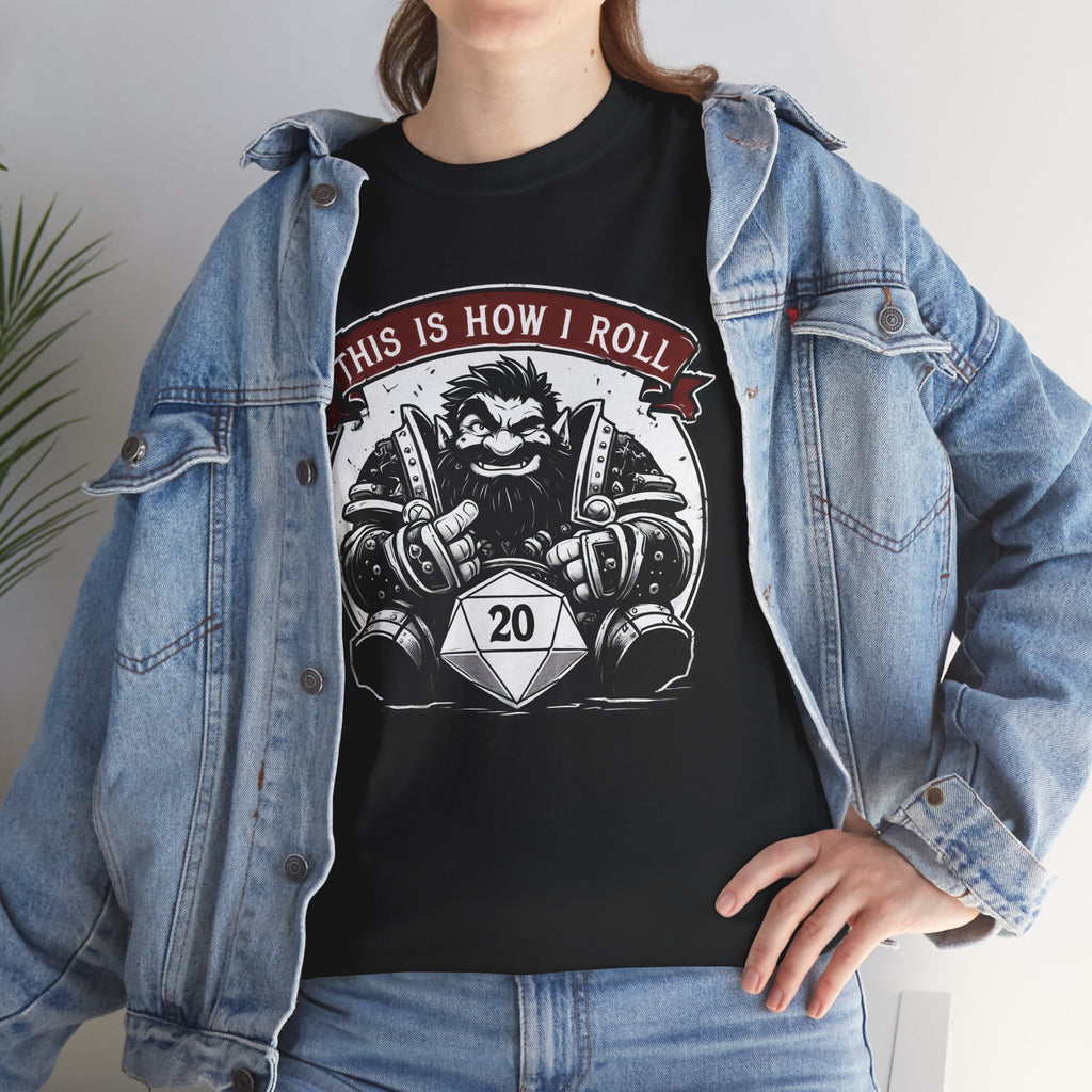 This Is How I Roll D20 T-shirt