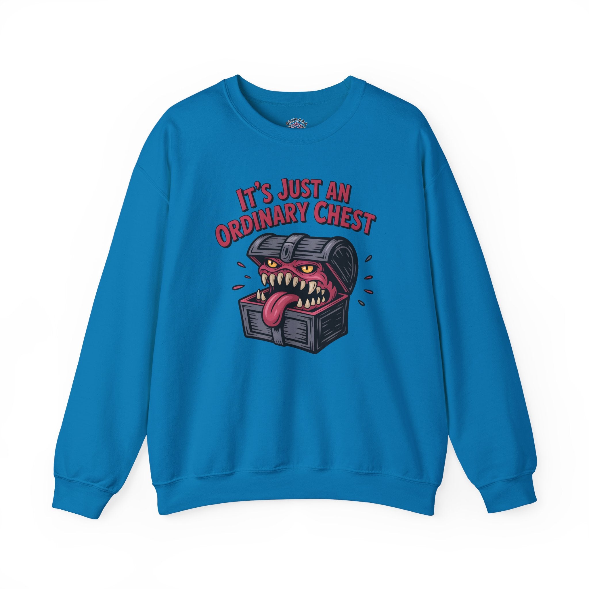 "It's Just An Ordinary Chest" — Mimic monster Sweatshirt