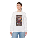 Sorcerer Cat at Your Service D&D Sweatshirt | Cat Lover RPG Gift