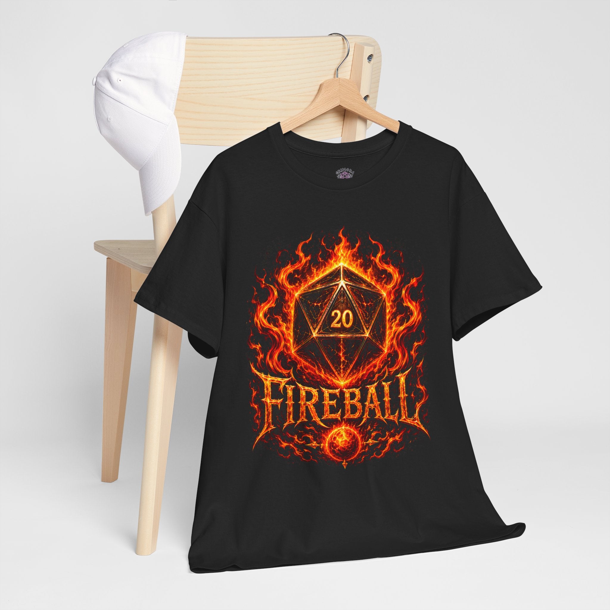 Fireball D20 T-shirt
