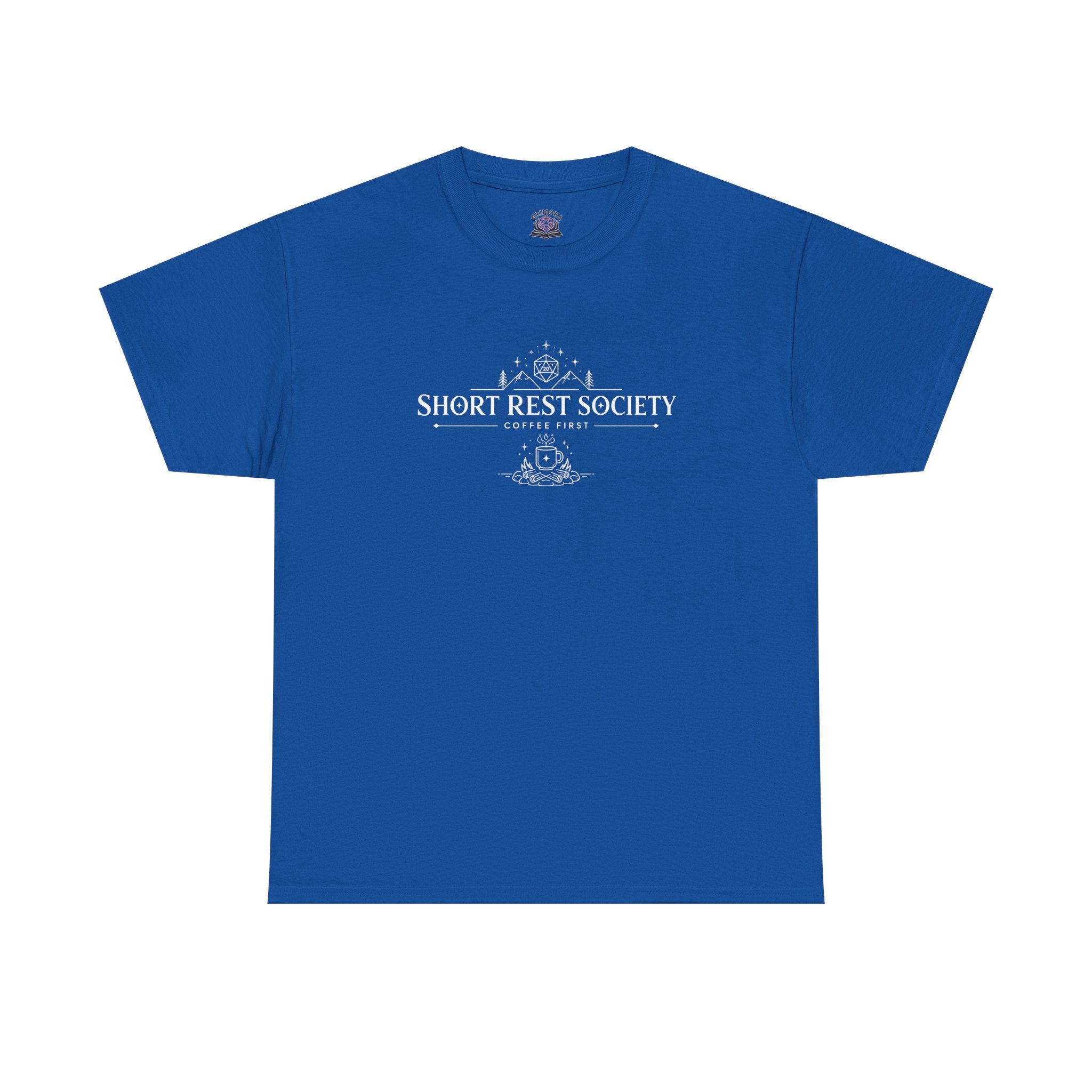 Short Rest Society – Coffee First | Tabletop RPG T-shirt