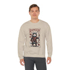 Ranger Cat at Your Serivece D&D Sweatshirt | Cat Lover RPG Gift