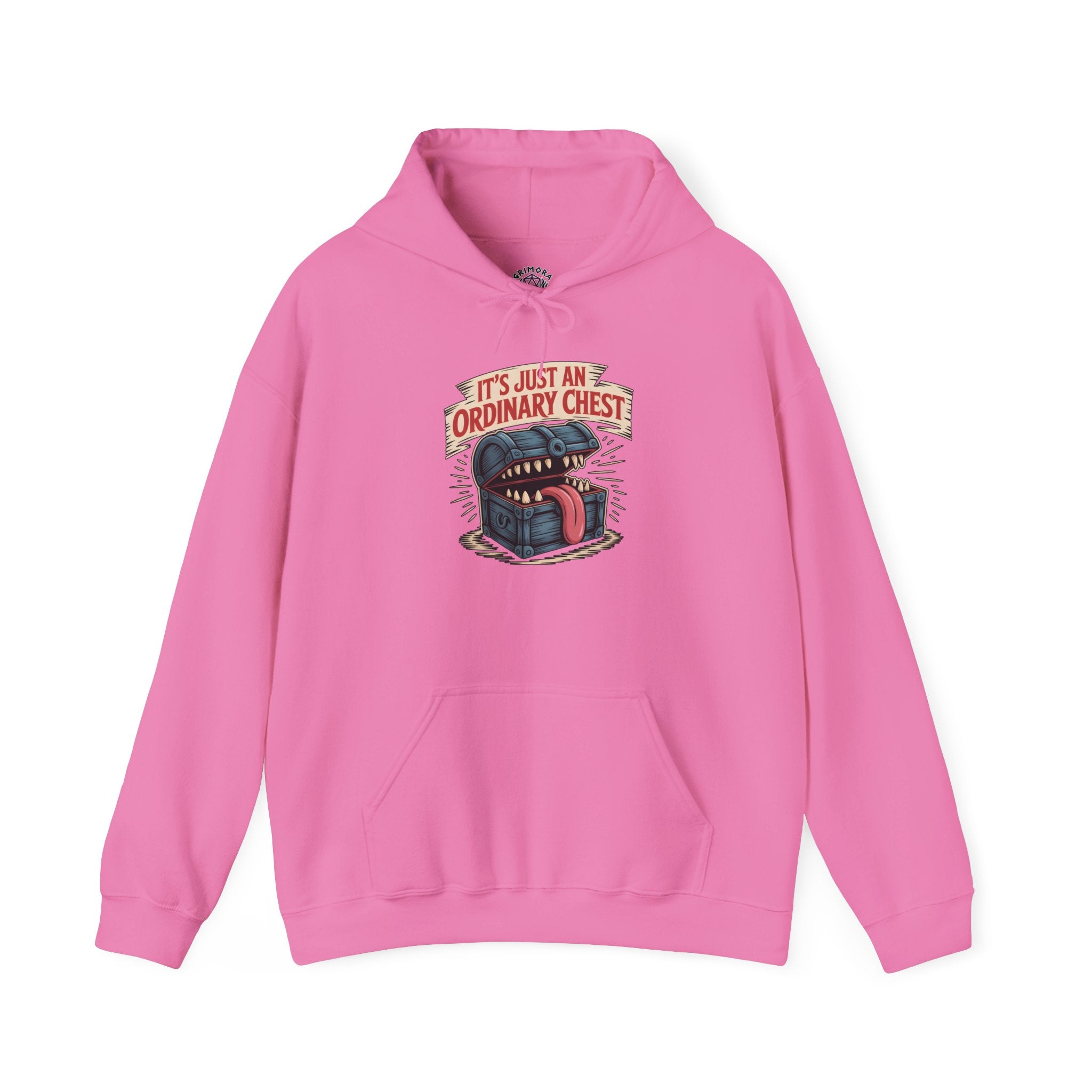 "It's Just An Ordinary Chest" — Mimic monster Hoodie