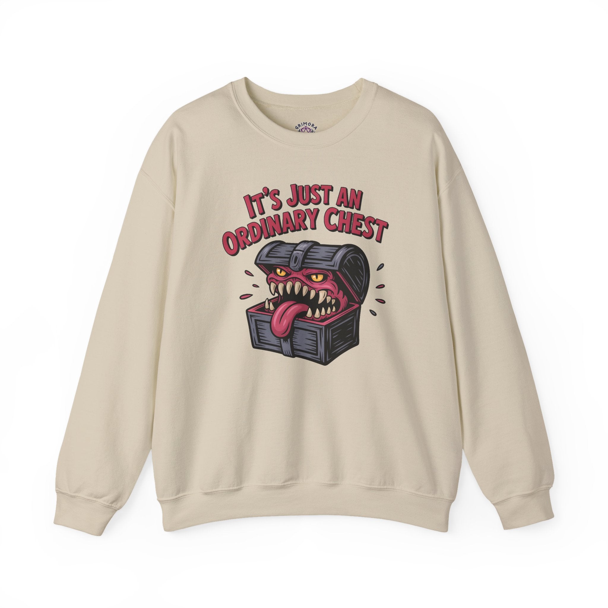 "It's Just An Ordinary Chest" — Mimic monster Sweatshirt